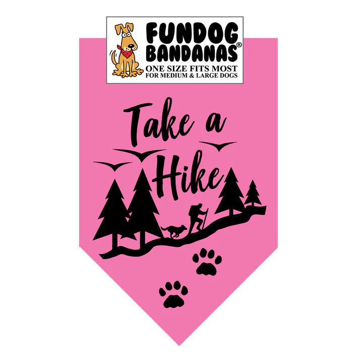 FunDog Bandanas - Dog Bandana Take A Hike