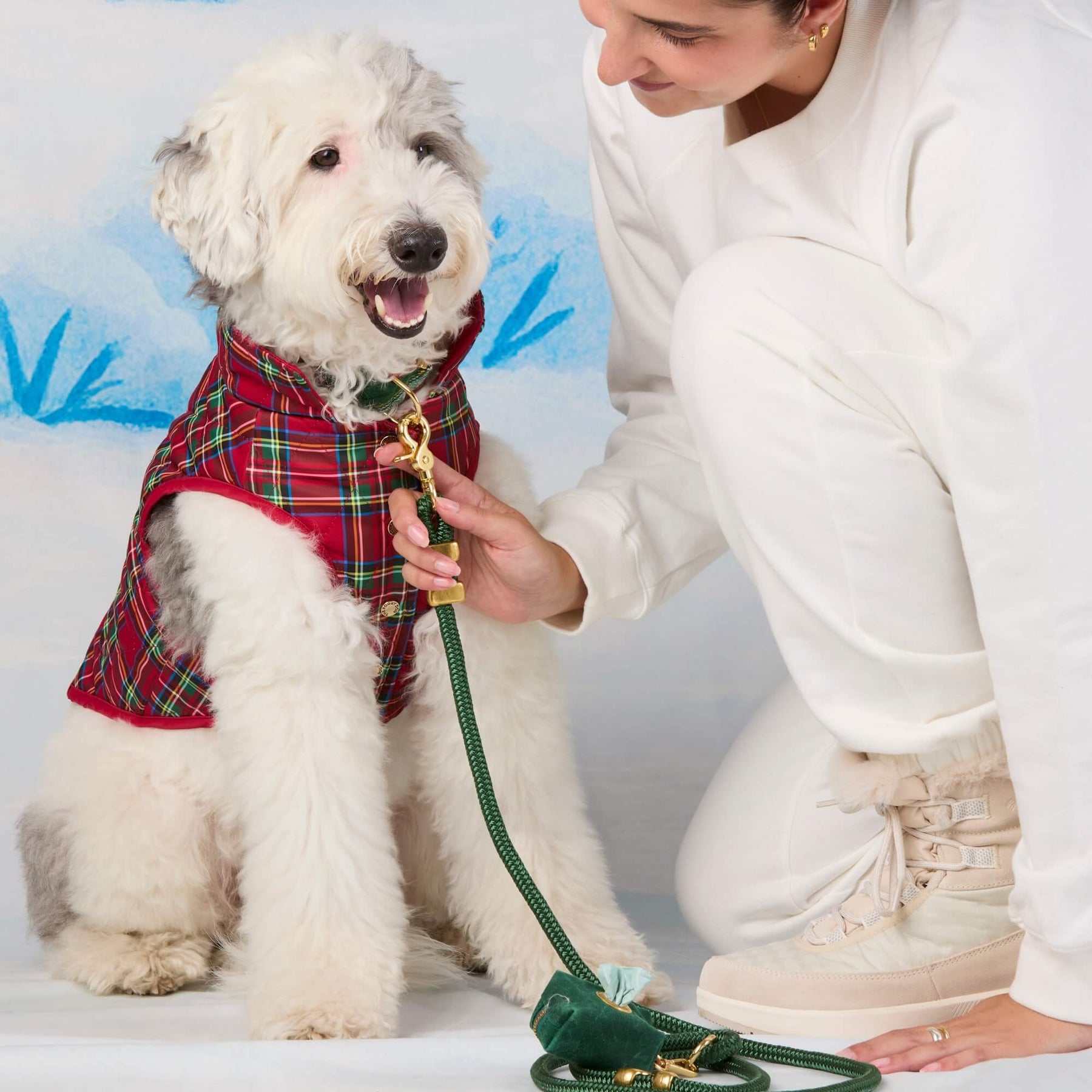 Dog Jacket Reversible Tartan - Southern Agriculture 