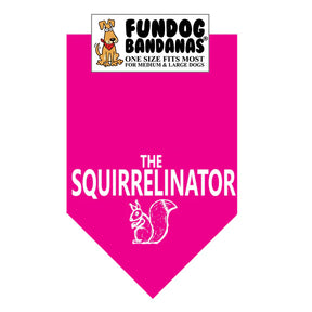 FunDog Bandanas - Dog Bandana Squirrelinator