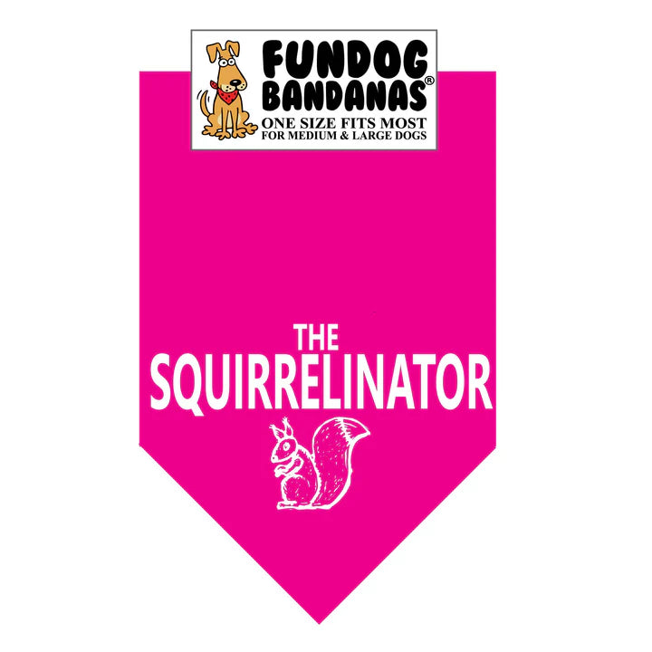 FunDog Bandanas - Dog Bandana Squirrelinator