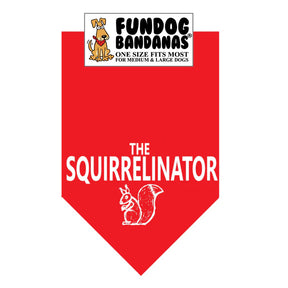 FunDog Bandanas - Dog Bandana Squirrelinator