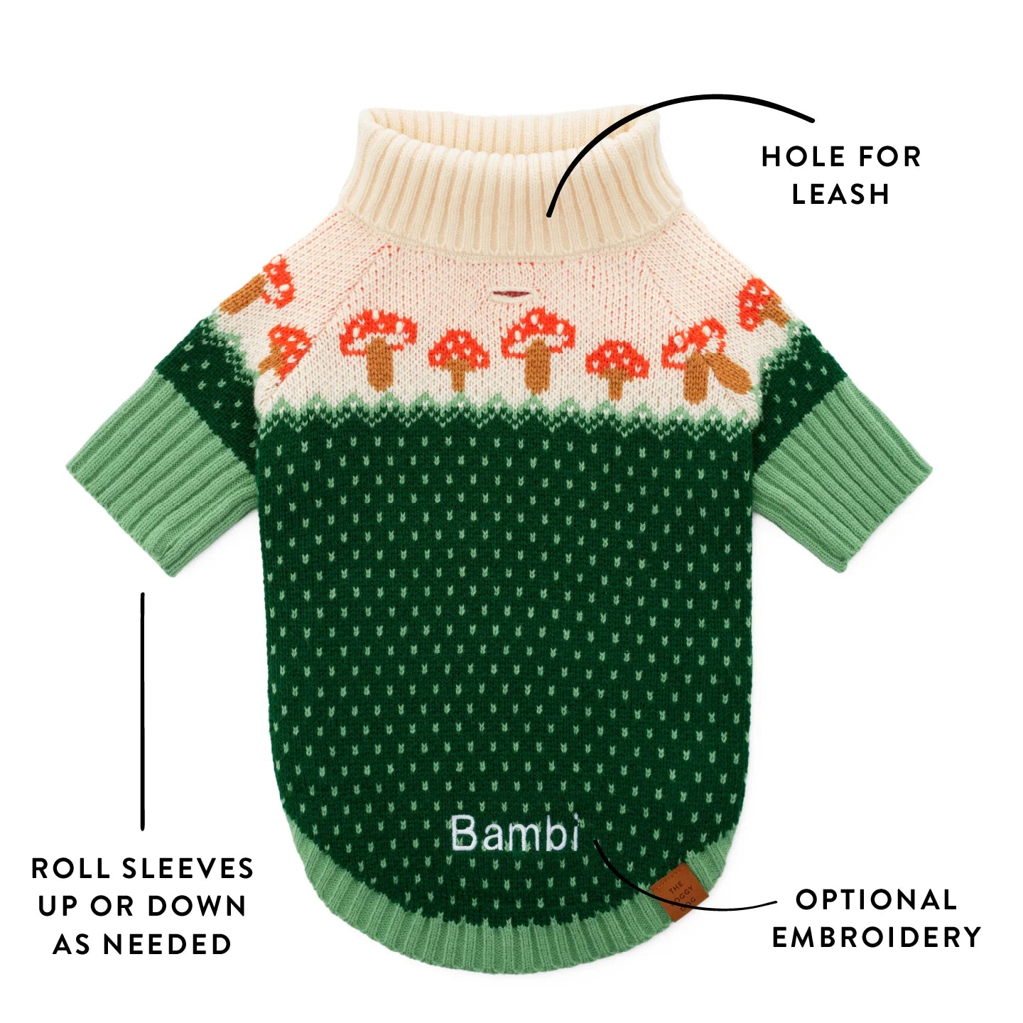 Foggy Dog - Dog Sweater Toadstool - Southern Agriculture 