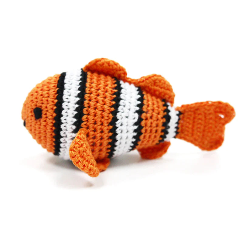 Dogo Pet - Crochet Clownfish Toy