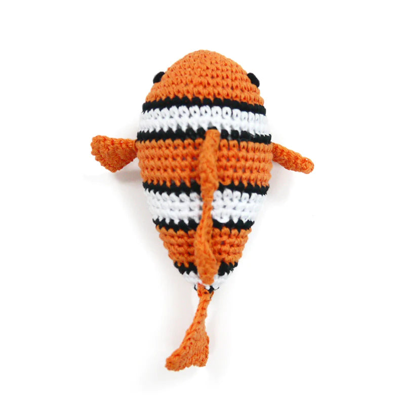 Dogo Pet - Crochet Clownfish Toy