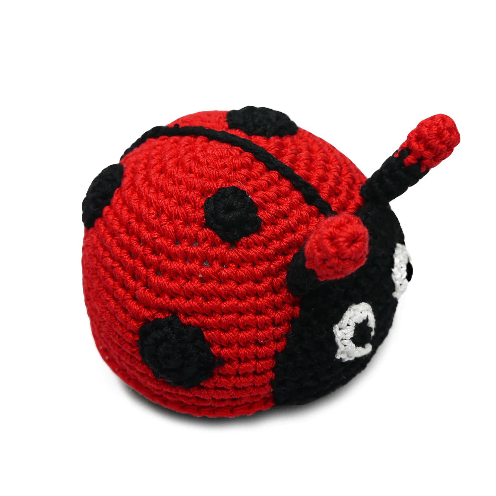 Dogo Pet -  Crochet Ladybug Toy
