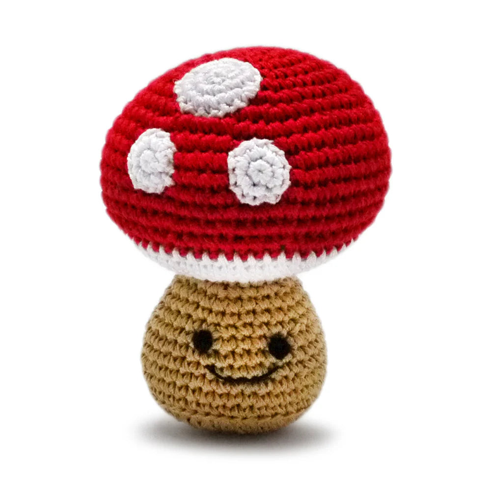 Dogo Pet -  Crochet Mushroom Toy
