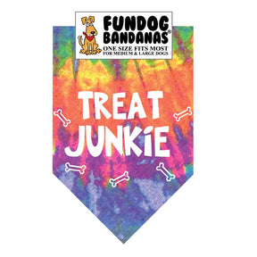 FunDog Bandanas - Dog Bandana TREAT JUNKIE