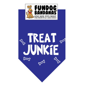FunDog Bandanas - Dog Bandana TREAT JUNKIE