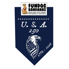 Fundog Bandanas - Dog Bandana U.S.A. 250