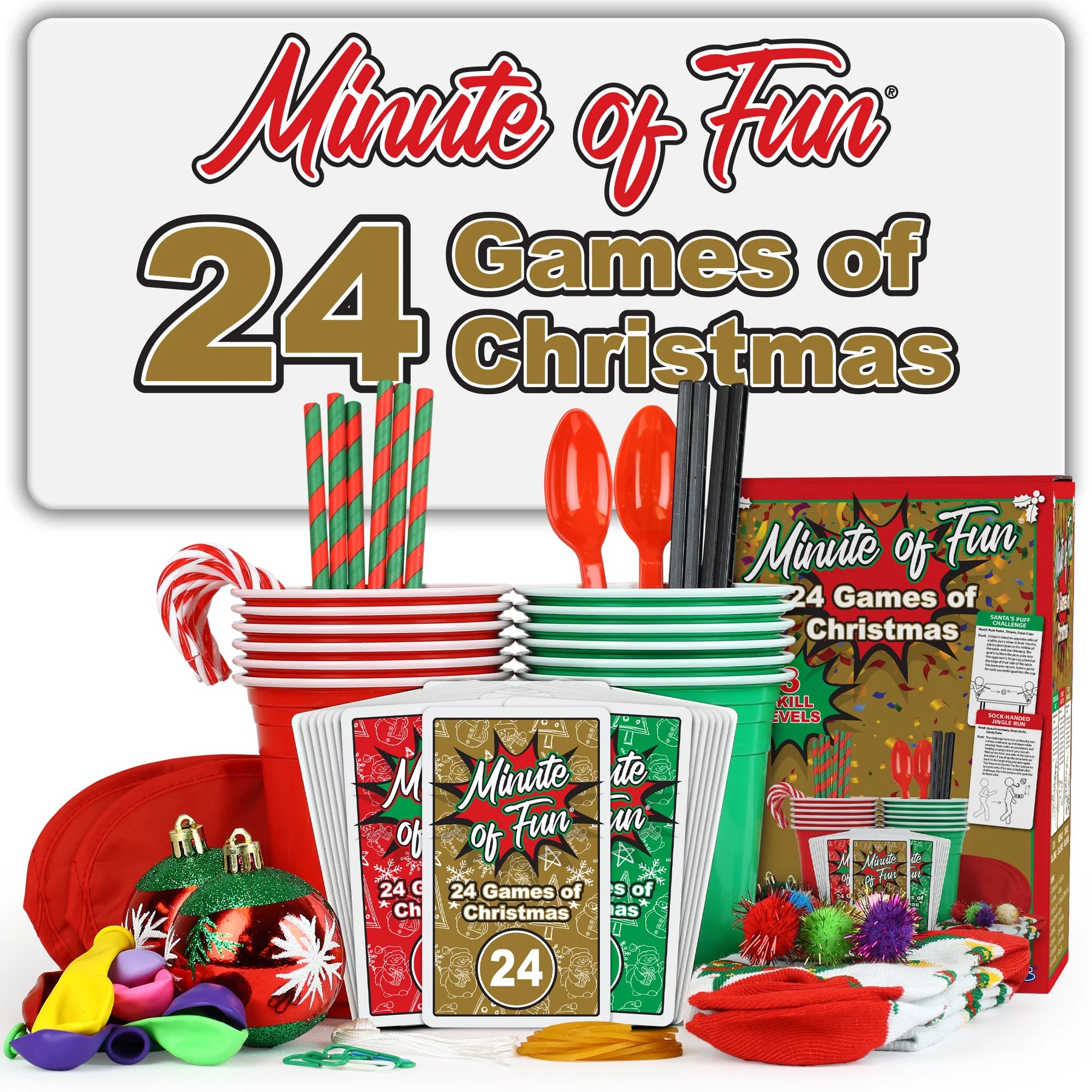 Minute of Fun Christmas Family Games