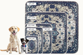 Pupiboo - Blue Medallion Washable Pee Pads