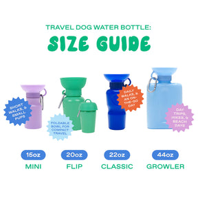 Springland Pets - Travel Water Bottle For Dogs 15 oz.