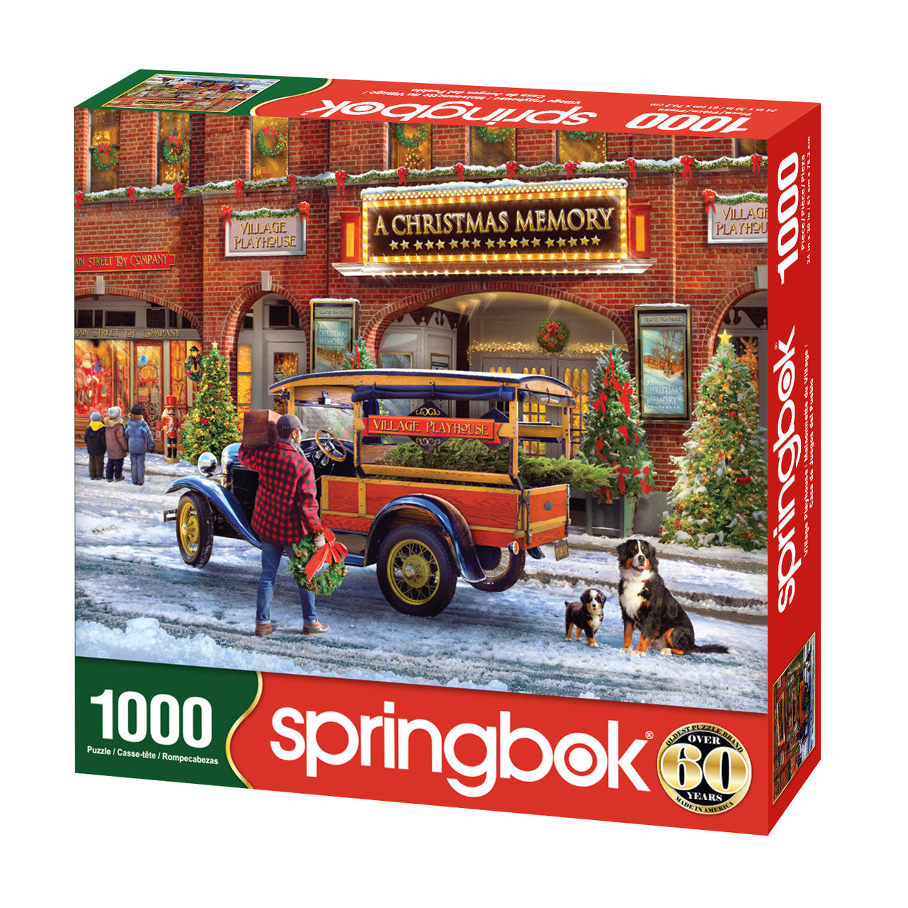 Allied Products-Springbok - Village Playhouse Puzzle
