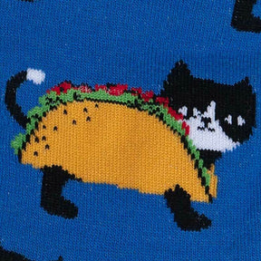 Sock It To Me - Let's Taco 'bout Cats Crew Socks