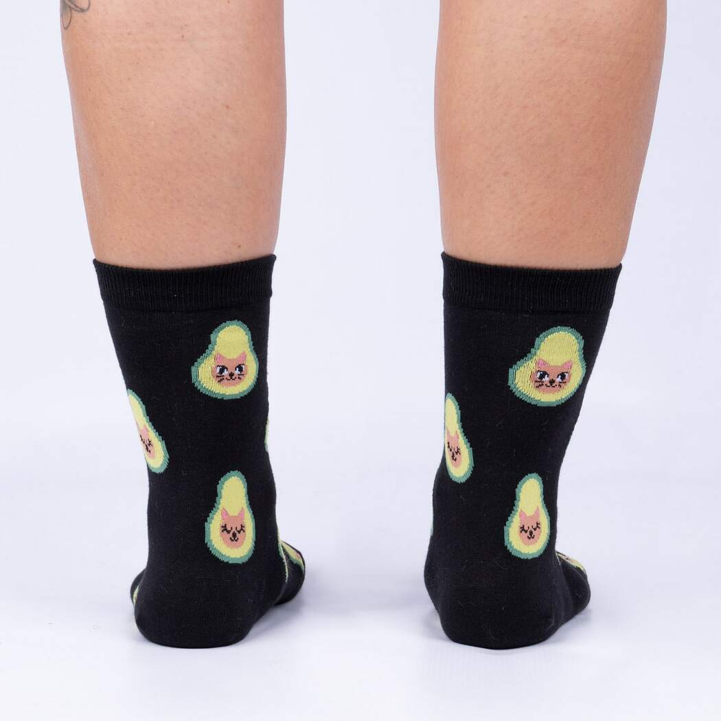 Sock It To Me - Women's Crew Socks Avocato