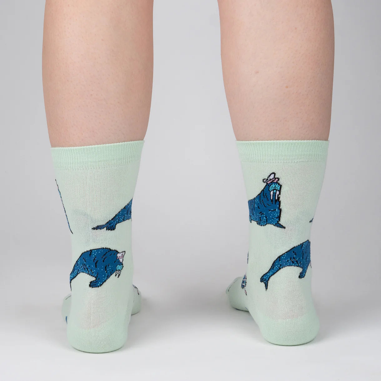 Sock It To Me - Women's Crew Sock: And I Walrus Love You