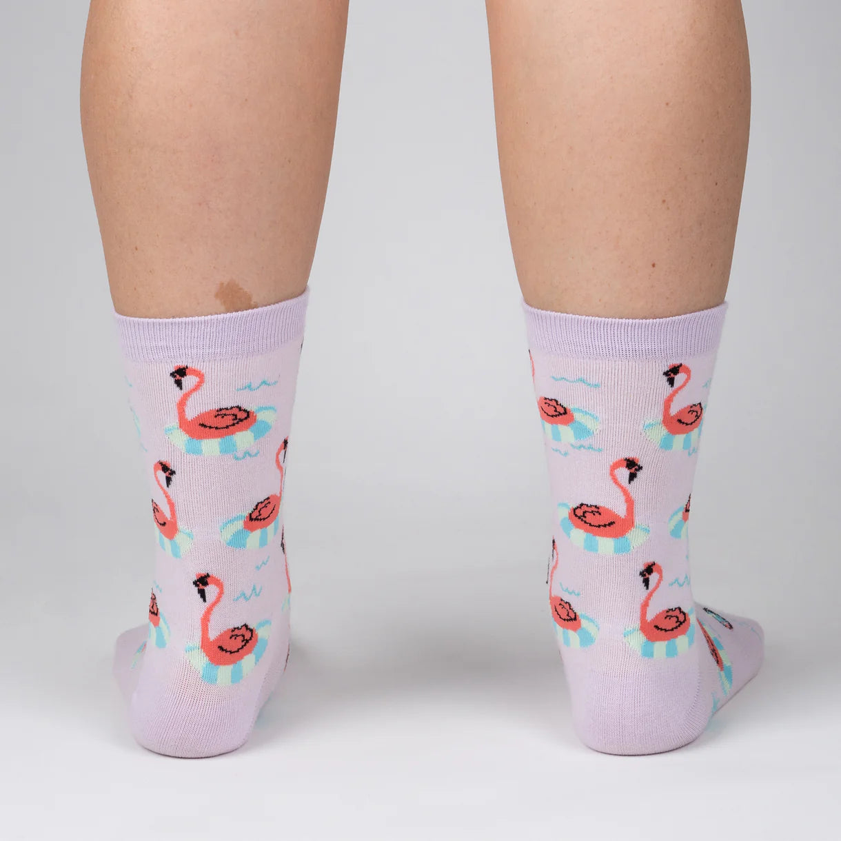 Sock It To Me - Women's Crew Sock: Party Like a Flock Star