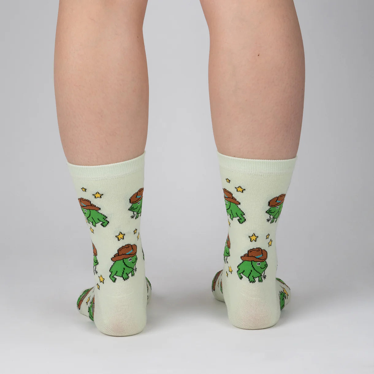 Sock It To Me - Women's Crew Sock: Yee Frog!