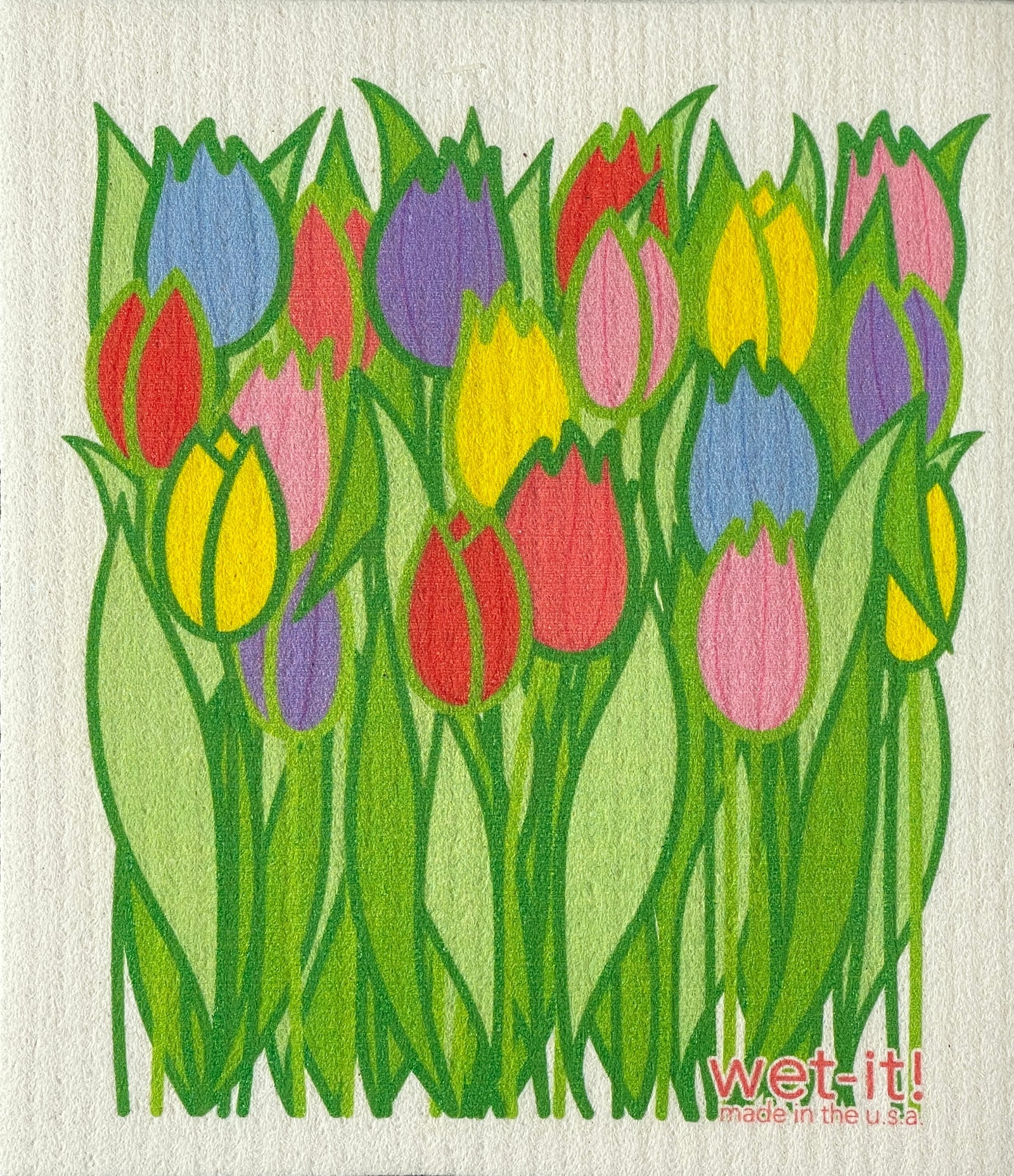 Wet-it! - Tulip Field Swedish Cloth