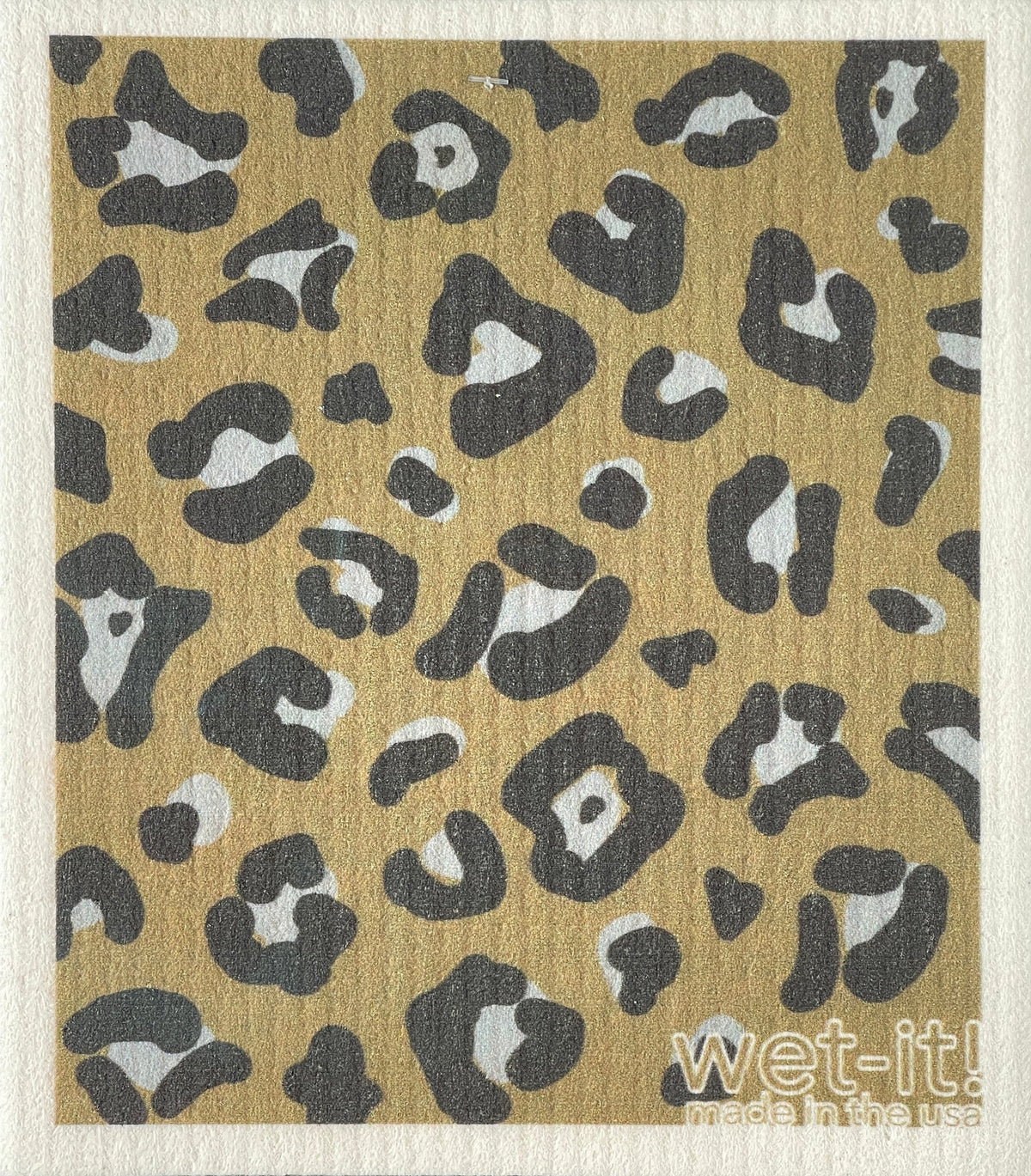 Wet-it! - Bold Leopard Swedish Cloth