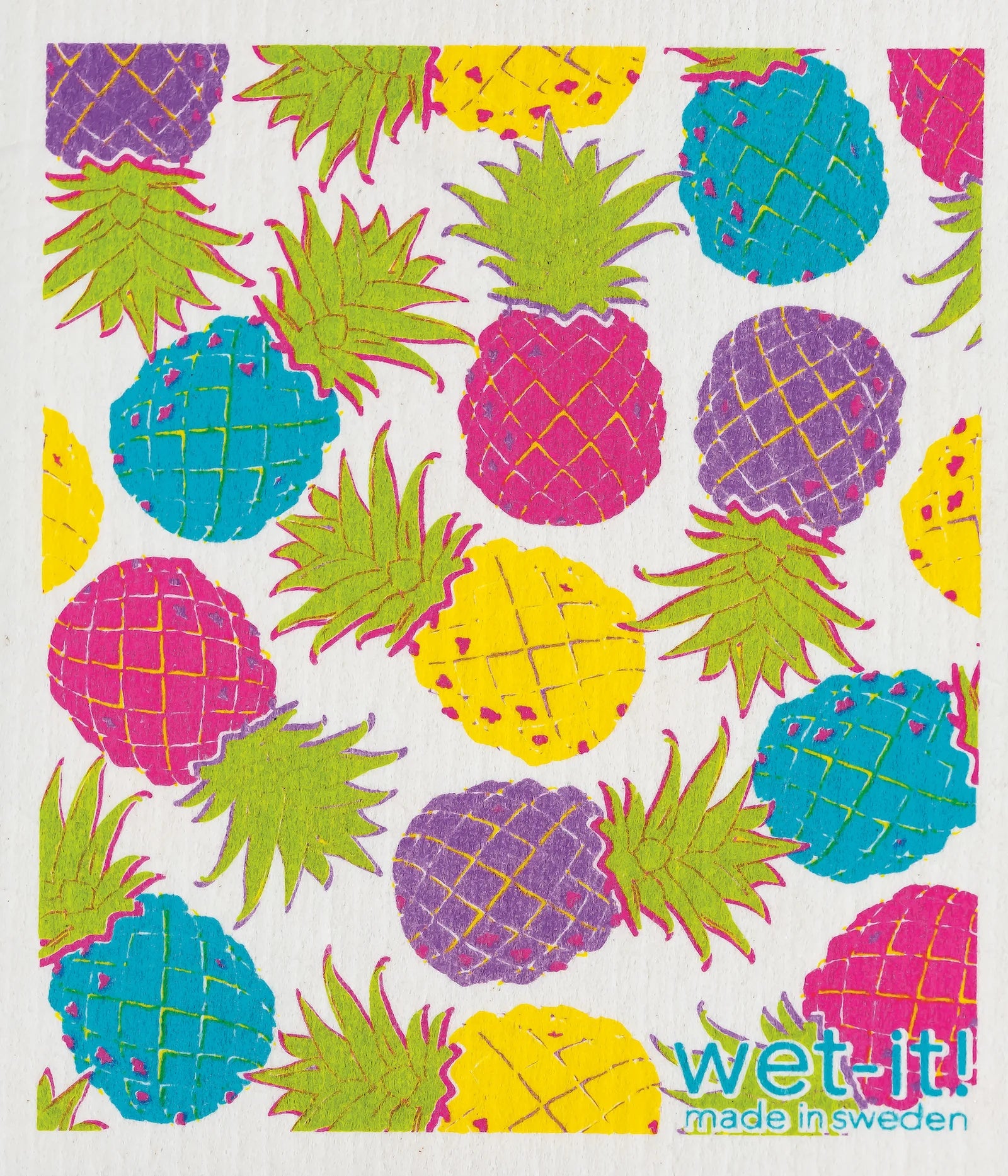 Wet-it! - Hawaiian Pineapple Swedish Cloth