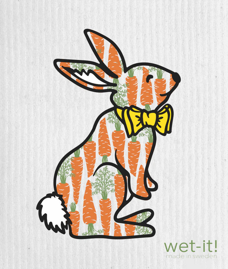 Wet-it! - Hungry Bunny Swedish Cloth