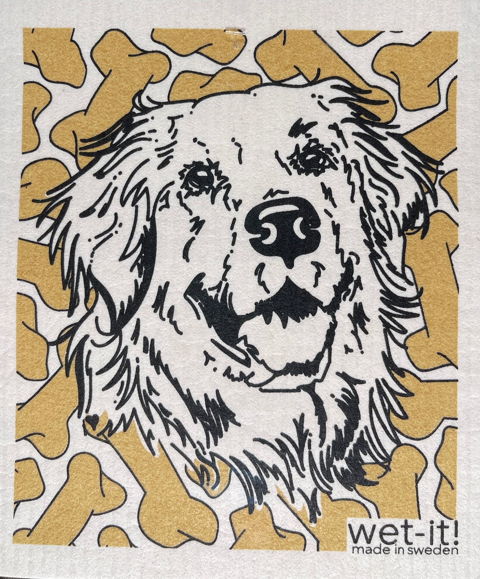 Wet-it! - Golden Retriever Swedish Cloth