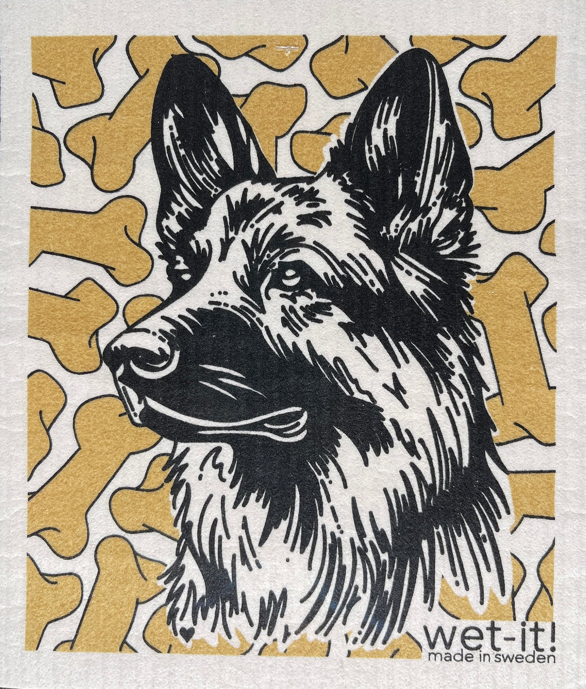 Wet-it! - German Shepherd Swedish Cloth