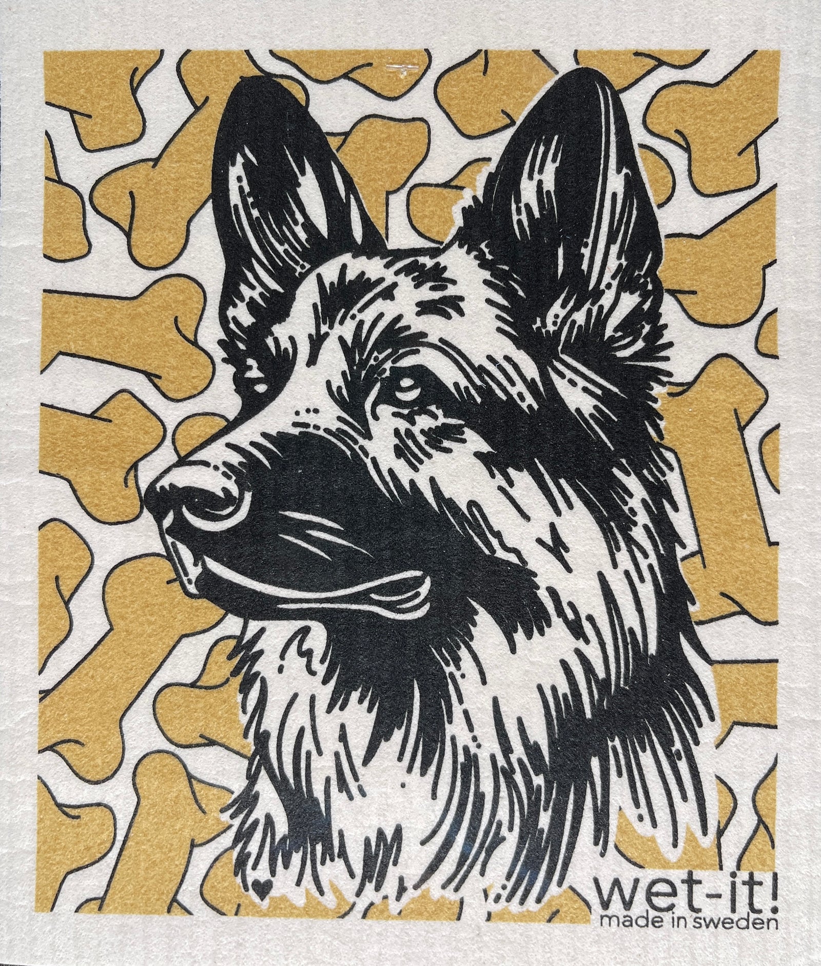 Wet-it! - German Shepherd Swedish Cloth