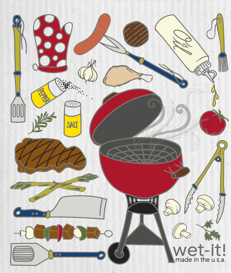 Wet-it! - BBQ Time Swedish Cloth