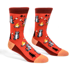 Sock It To Me - Socks I Need S'more Raccoons
