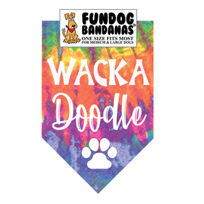 FunDog Bandanas - Dog Bandana Wack A Doodle