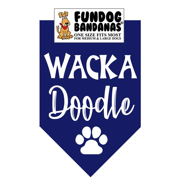 FunDog Bandanas - Dog Bandana Wack A Doodle