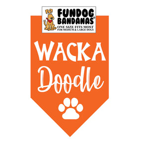 FunDog Bandanas - Dog Bandana Wack A Doodle