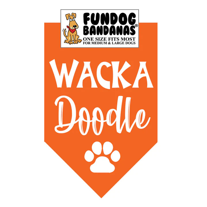 FunDog Bandanas - Dog Bandana Wack A Doodle