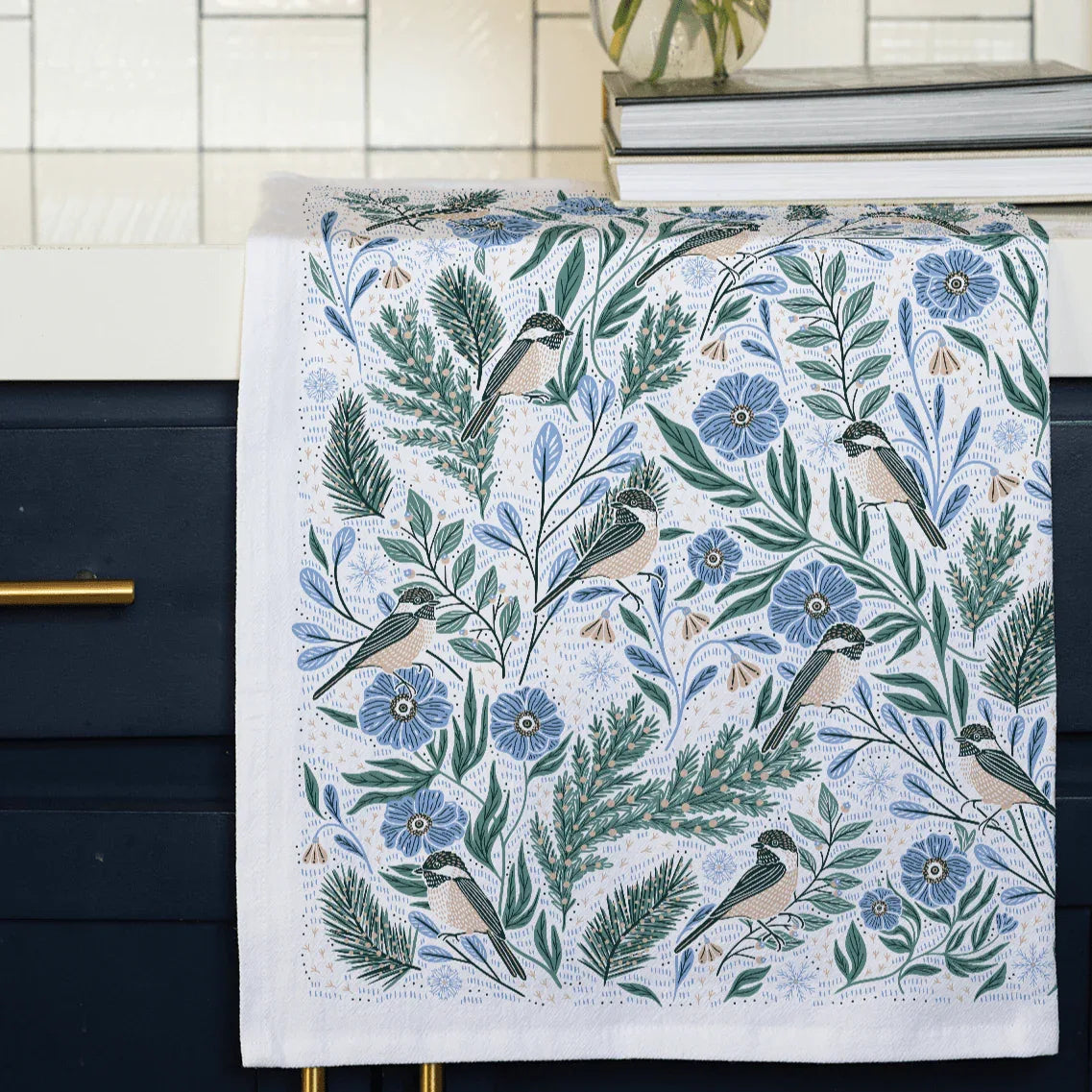 Gingiber - Tea Towel Winter Retreat