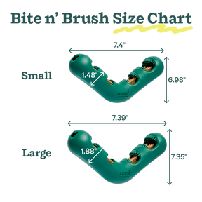 Woof Pet - Bite N' Brush V-Shaped