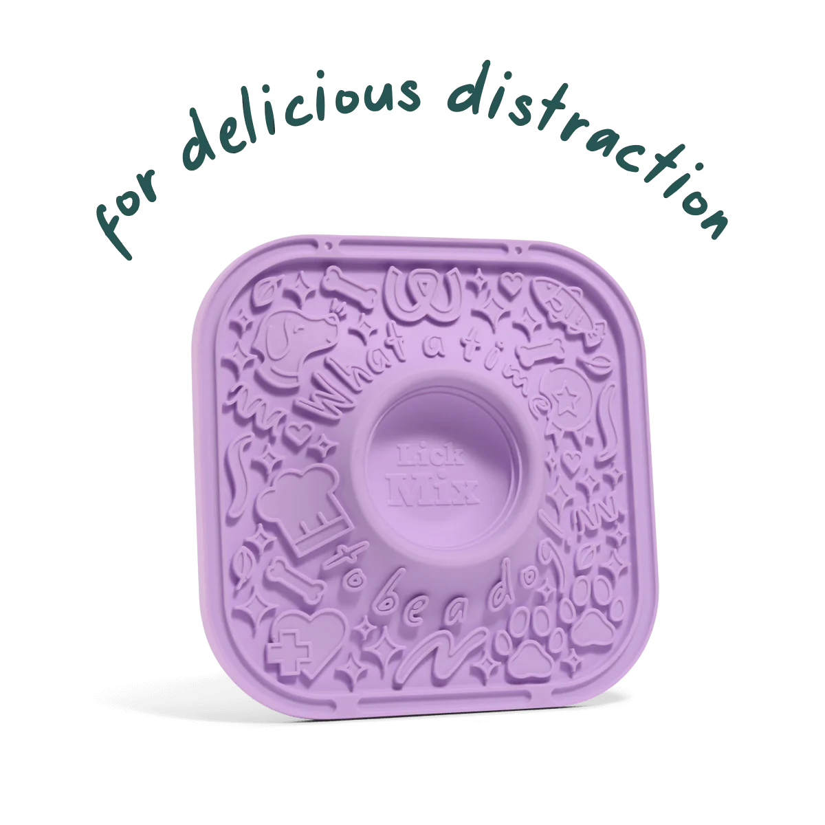 Woof Pet - Lick Mat with Suction Cups