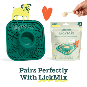 Woof Pet - Lick Mat with Suction Cups