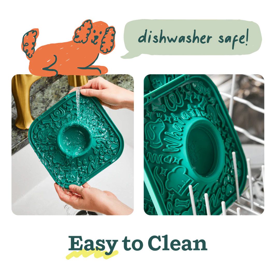 Woof Pet - Lick Mat with Suction Cups