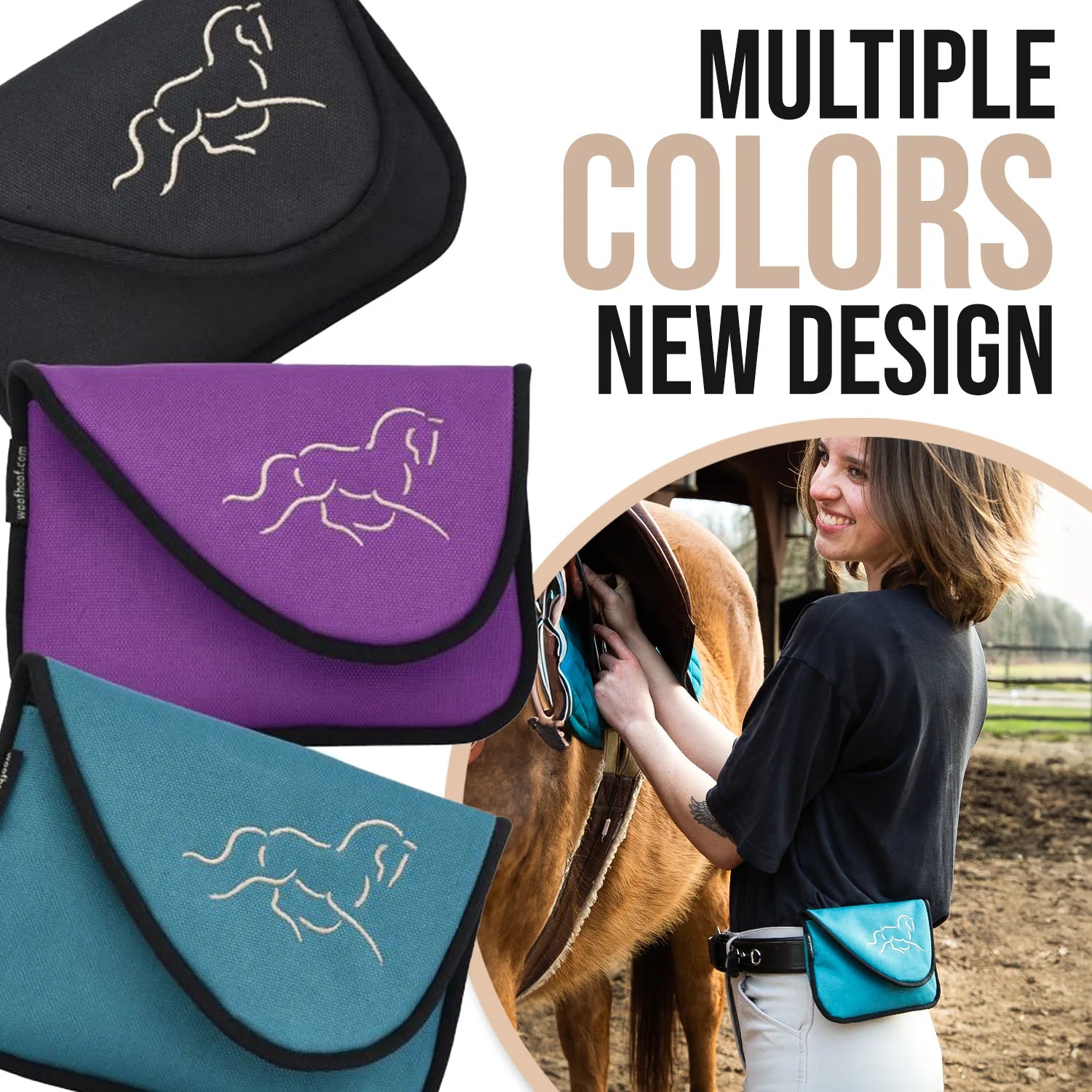 Woofhoof- Horse Treat Pouch