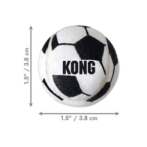 KONG - Soccer Balls Rubber Dog Toy