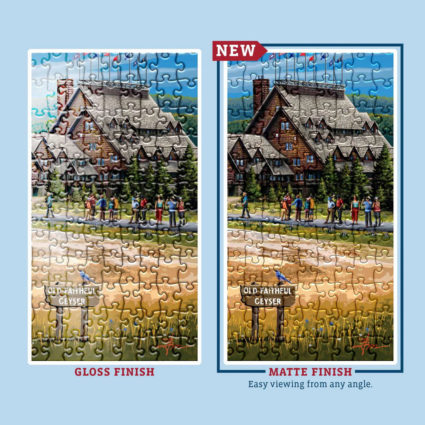 Boardwalk Puzzle Company - Puzzle Yellowstone