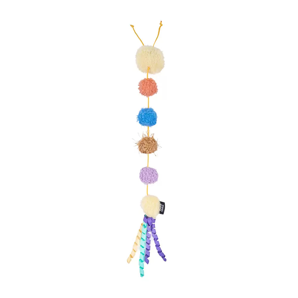 ZippyPaws - Zippyclaws Pompom Caterpillar Cat Toy