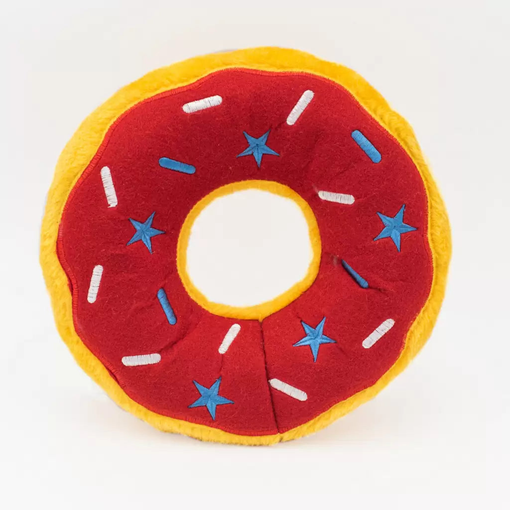 ZippyPaws - Americana Jumbo Donutz