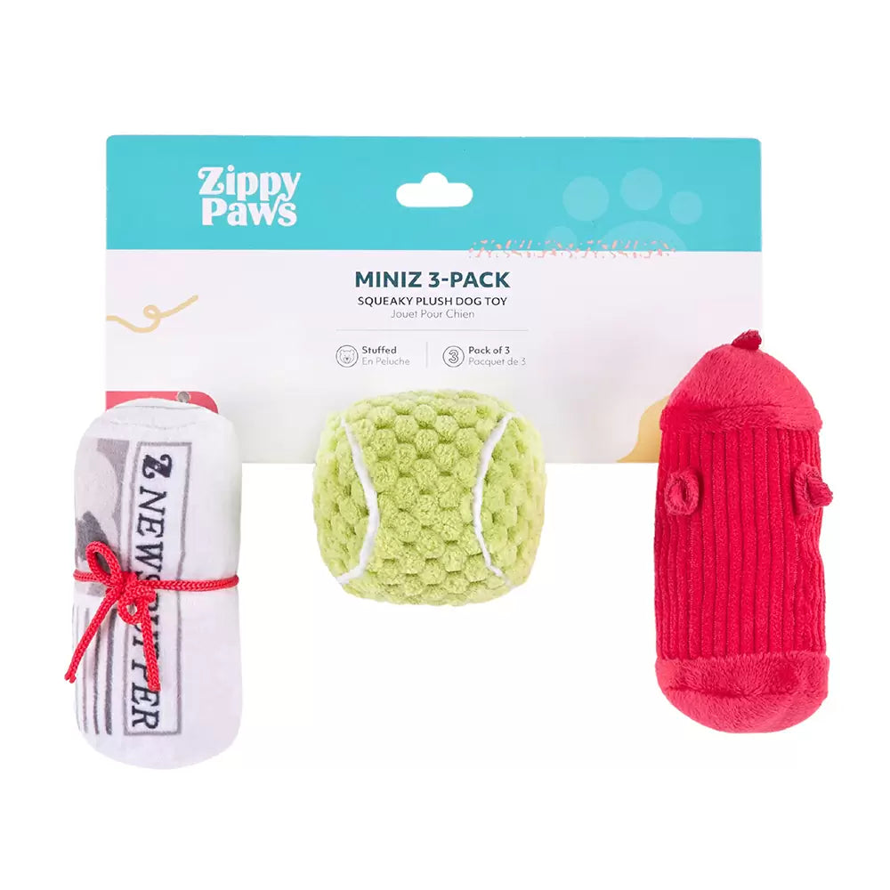 ZippyPaws - Miniz 3 Pack Dog's Best Friends