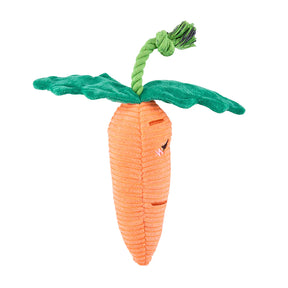 Crinkle Crops Carrot Dog Toy