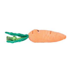 Crinkle Crops Carrot Dog Toy