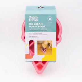 ZippyPaws - Happy Bowls Ice Cream Dog Bowl