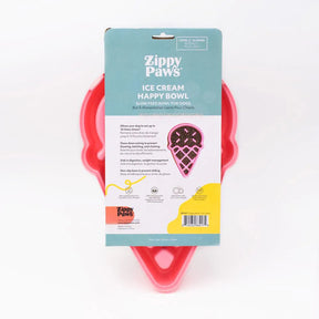 ZippyPaws - Happy Bowls Ice Cream Dog Bowl